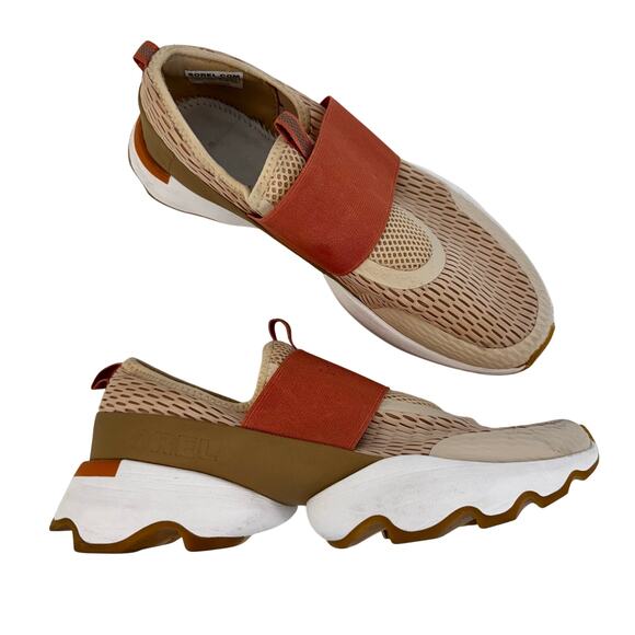 SOREL Kinetic Impact Strap Sneaker Athletic Shoes Nova Sand Paradox Pink 9.5 - Picture 1 of 11